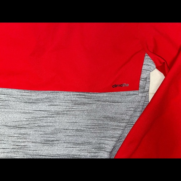 Adidas Red Climalite Windbreaker - Size Small - Picture 7 of 9